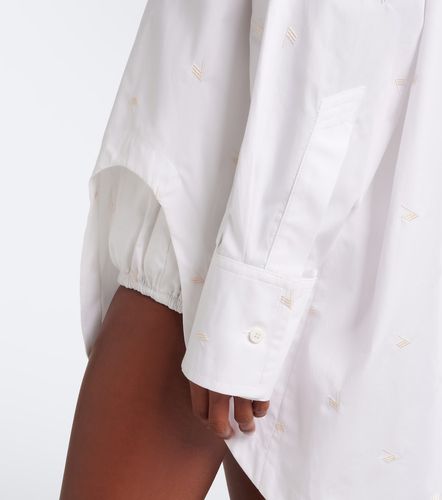 Chemise en coton mélangé à broderie - The Attico - Modalova