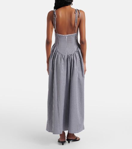 Robe longue Paloma en coton vichy - Bananhot - Modalova