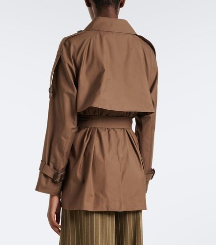 Trench-coat court en coton mélangé - Max Mara - Modalova