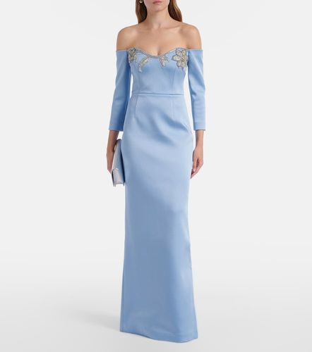 Robe bustier Kai en satin à ornement - Rebecca Vallance - Modalova