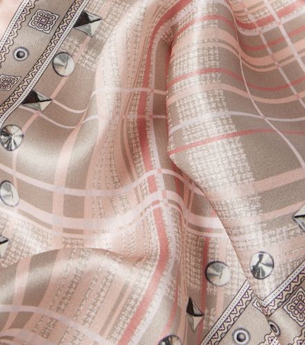 Foulard en satin de soie à imprimé - Acne Studios - Modalova