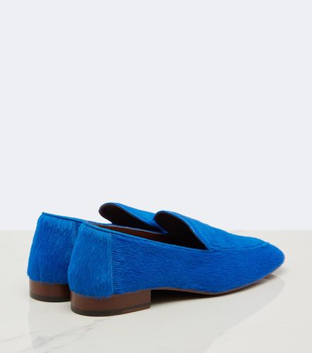 Mocassins en cuir façon poulain - Dries Van Noten - Modalova