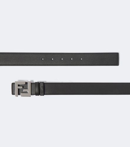 Ceinture FF Zucca en cuir réversible - Fendi - Modalova