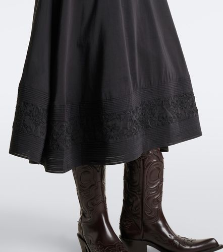 Robe midi à broderies - Polo Ralph Lauren - Modalova