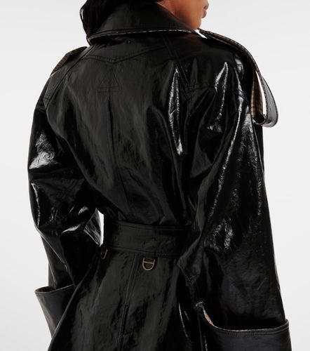 Chloé Manteau en lin enduit - Chloe - Modalova
