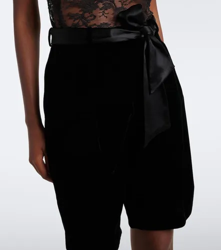 Short Bermuda en velours - Saint Laurent - Modalova