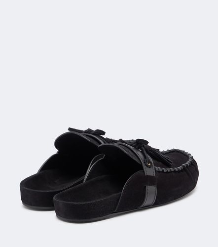 Mules Malvin en daim et cuir - Isabel Marant - Modalova