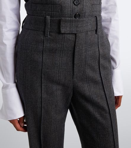 Pantalon ample Etoile en laine et cachemire mélangés - Nili Lotan - Modalova