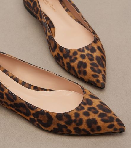 Ballerines Gianvito en cuir à motif léopard - Gianvito Rossi - Modalova