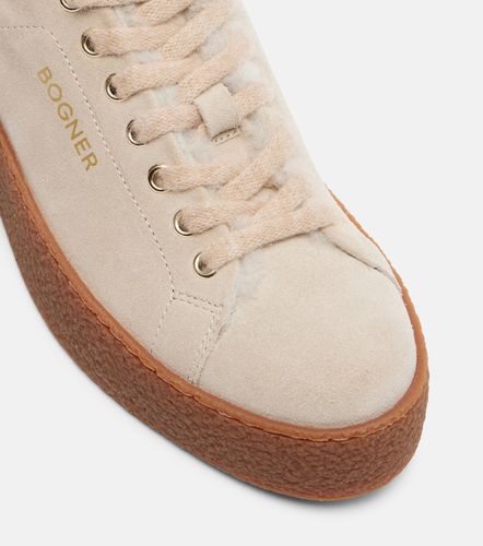 Baskets Lucerne en daim et shearling - Bogner - Modalova