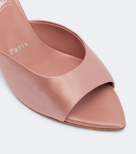 Mules Miss Z 80 en crêpe de satin - Christian Louboutin - Modalova