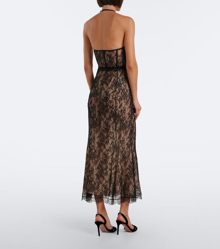 Robe bustier en dentelle - Alessandra Rich - Modalova
