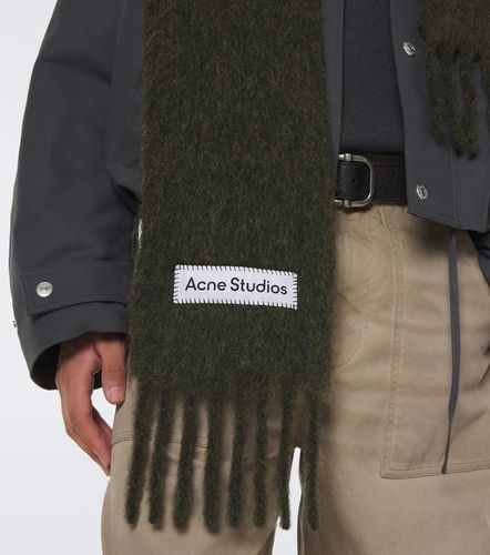 Écharpe en alpaga, laine et mohair mélangés - Acne Studios - Modalova