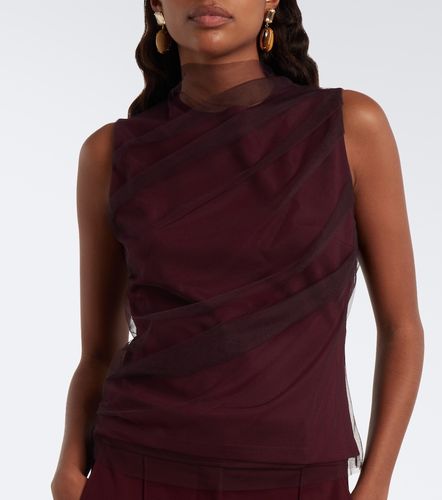 Top en jersey et tulle - Dorothee Schumacher - Modalova