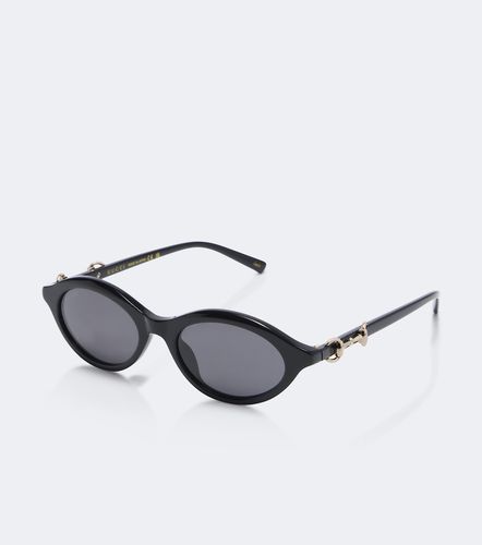 Lunettes de soleil rondes Horsebit - Gucci - Modalova