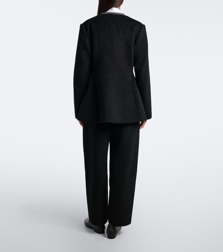 Pantalon barrel en laine et cachemire - Lisa Yang - Modalova