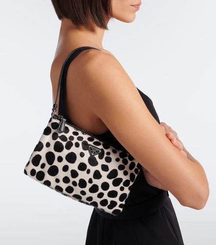 Pochette pour téléphone en cuir façon poulain - Prada - Modalova