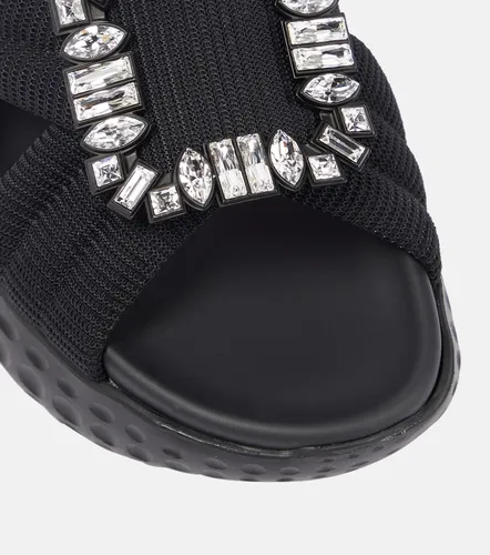 Sandales Viv' Run à ornements - Roger Vivier - Modalova