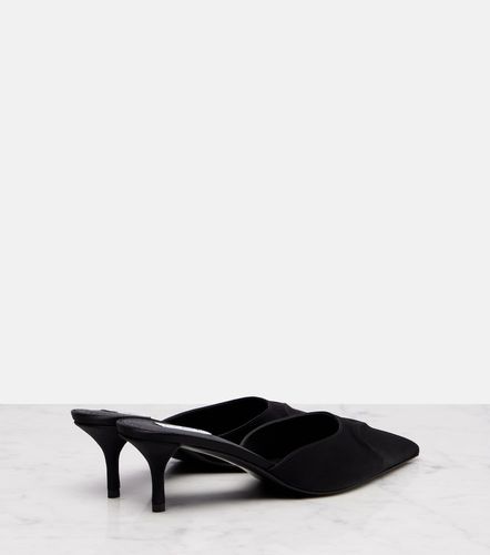 Alaïa Mules Le Cœur 3D 55 en satin - Alaia - Modalova