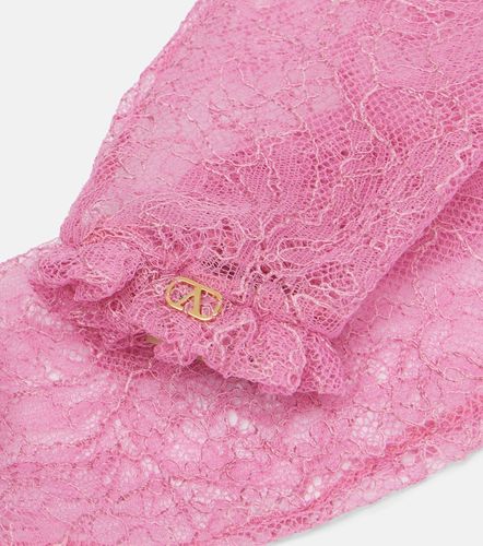 Gants VLogo en dentelle - Valentino Garavani - Modalova