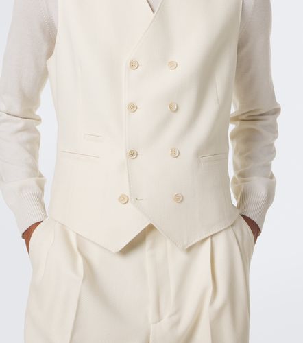 Gilet en laine et coton - Brunello Cucinelli - Modalova