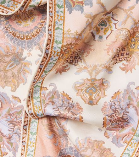 Foulard en soie à fleurs - Zimmermann - Modalova