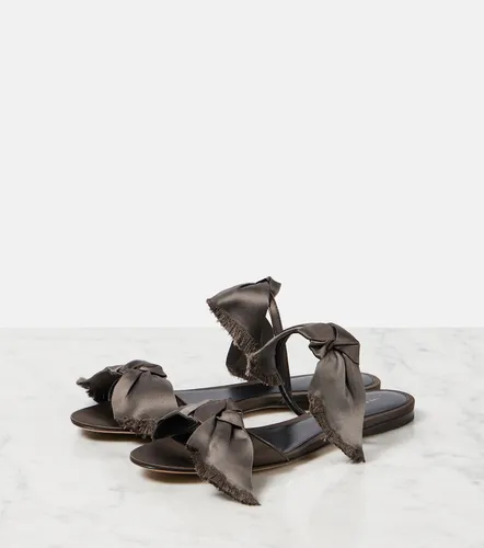 The Row Mules Vika en satin - The Row - Modalova