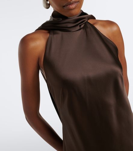 Robe longue Chilton en satin - Ralph Lauren Collection - Modalova