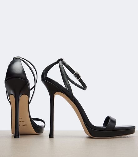 Sandales à plateau Moza en cuir - Jimmy Choo - Modalova
