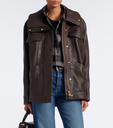 Veste Silversmith en cuir - Veronica Beard - Modalova