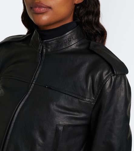 Gucci Veste bomber en cuir - Gucci - Modalova