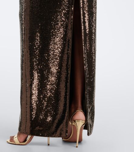 Robe longue à sequins et ornements - Roland Mouret - Modalova