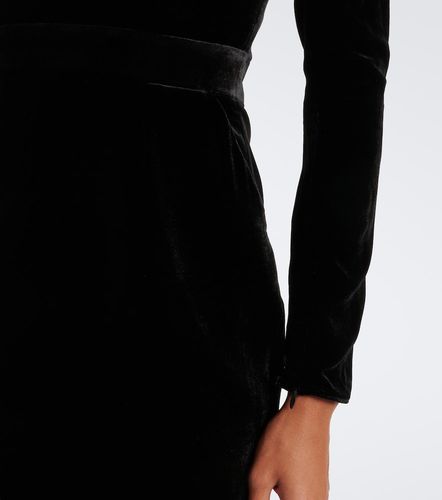 Robe longue bustier Farah en velours - The New Arrivals Ilkyaz Ozel - Modalova