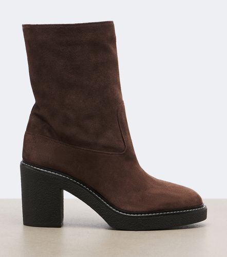 Aquazzura Bottines Valley en daim - Aquazzura - Modalova