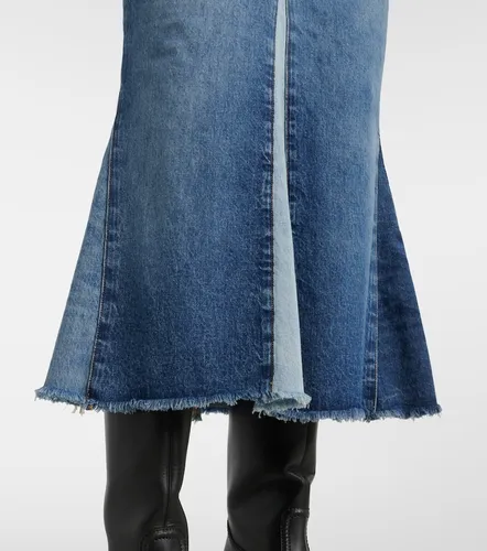 Jupe midi déconstruite en denim - Polo Ralph Lauren - Modalova