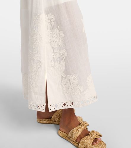 Robe Indra en ramie à broderie - Zimmermann - Modalova