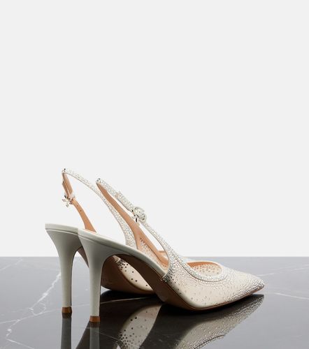 Escarpins slingback Regina en cuir à ornements - Gianvito Rossi - Modalova