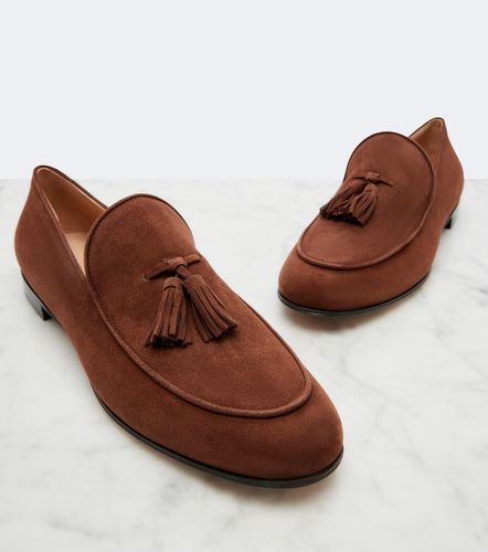 Mocassins en daim à glands - Gianvito Rossi - Modalova