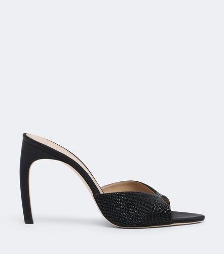 Mules Harlow en satin à perles - Victoria Beckham - Modalova