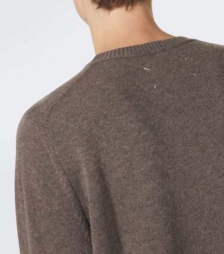 Pull en laine vierge à imprimé - Maison Margiela - Modalova