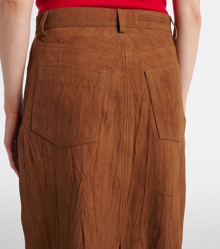 Jupe midi White Label Nayah en daim - Proenza Schouler - Modalova