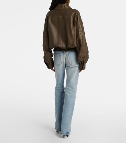 Jean straight Nico à effet usé - Saint Laurent - Modalova