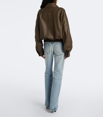 Jean straight Nico à effet usé - Saint Laurent - Modalova