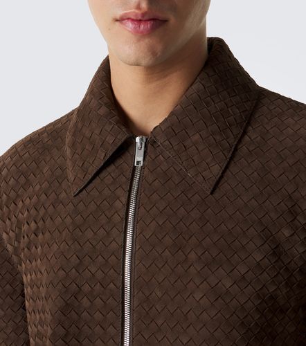 Veste en daim Intrecciato - Bottega Veneta - Modalova