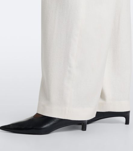 Pantalon ample en laine et cachemire - Eleventy - Modalova