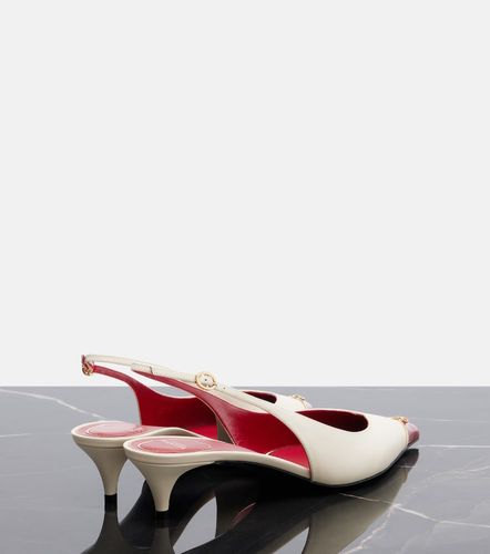 Escarpins slingback Heartip en cuir - Valentino Garavani - Modalova
