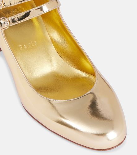Escarpins Miss Jane en cuir métallisé - Christian Louboutin - Modalova