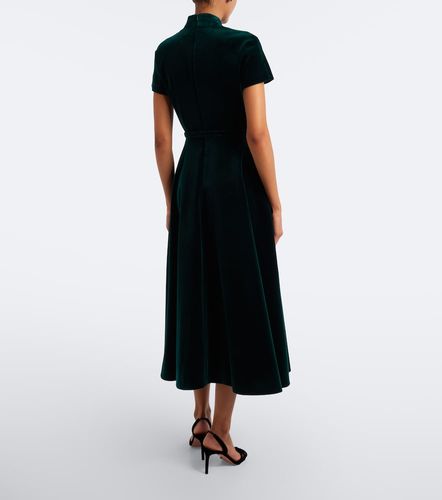 Robe midi Camilla en velours de coton - Emilia Wickstead - Modalova