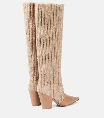 Bottes à finitions en cuir - Gianvito Rossi - Modalova