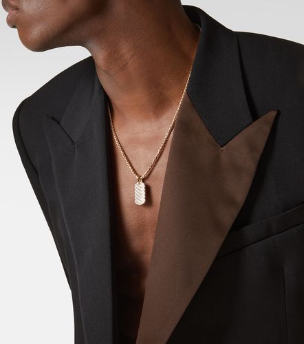 Pendentif Sculpted Cable en or 18 ct et diamants - David Yurman - Modalova
